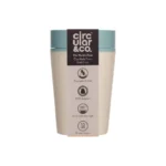 Circulaire Beker Wit / Blauw