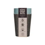 Circulaire Beker Antraciet / Blauw