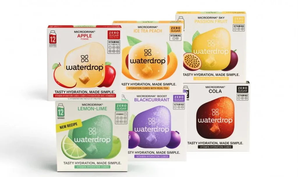 Nieuw in het assortiment: Waterdrop® Appel & Cola!
